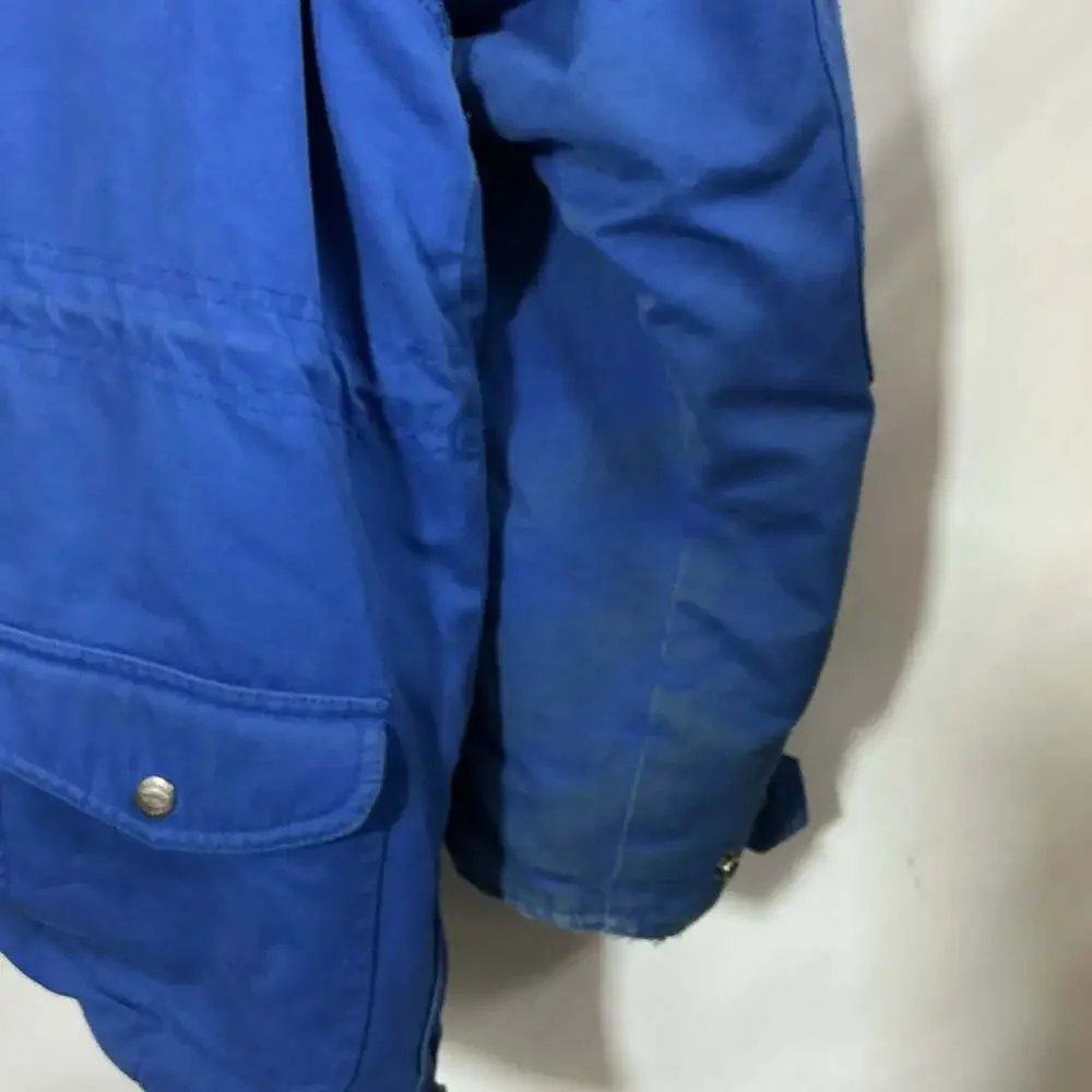 Vintage Denver Broncos NFL Stadium Coat Jacket Blue Men's Large